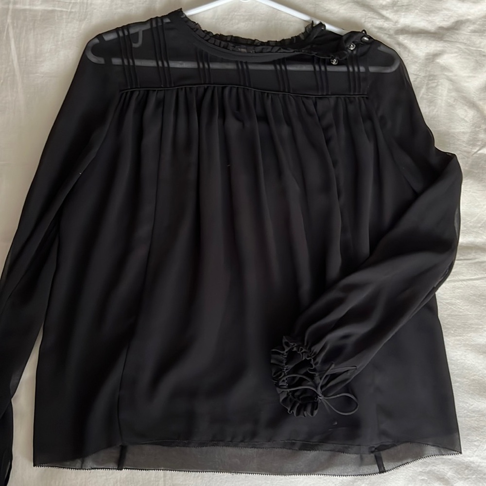 WILFRED Black Blouse - Size XXS (fits like Small)